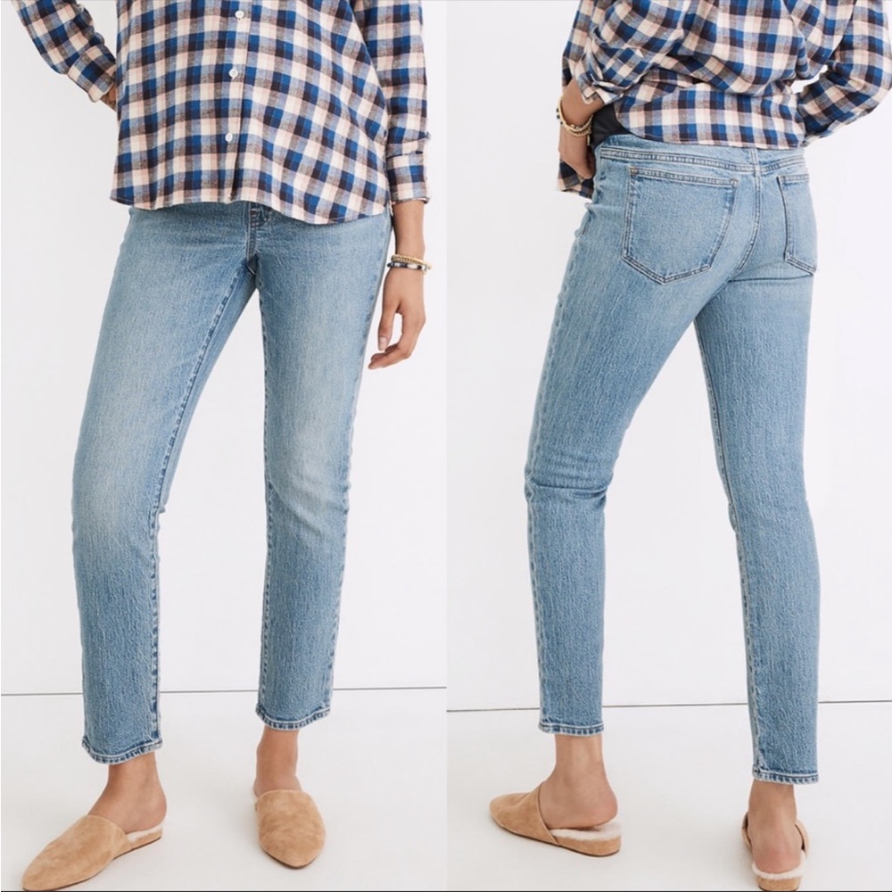 Madewell Maternity Over-the-Belly Perfect Vintage Jeans in Banner Wash